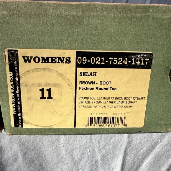 New In Box- Roper Selah size 11 Tall Boots - Picture 5 of 5
